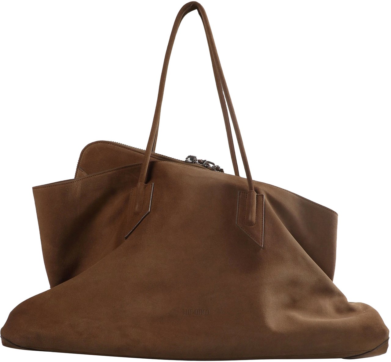 The Attico La Passeggiata Large Top Handle Bag Groen