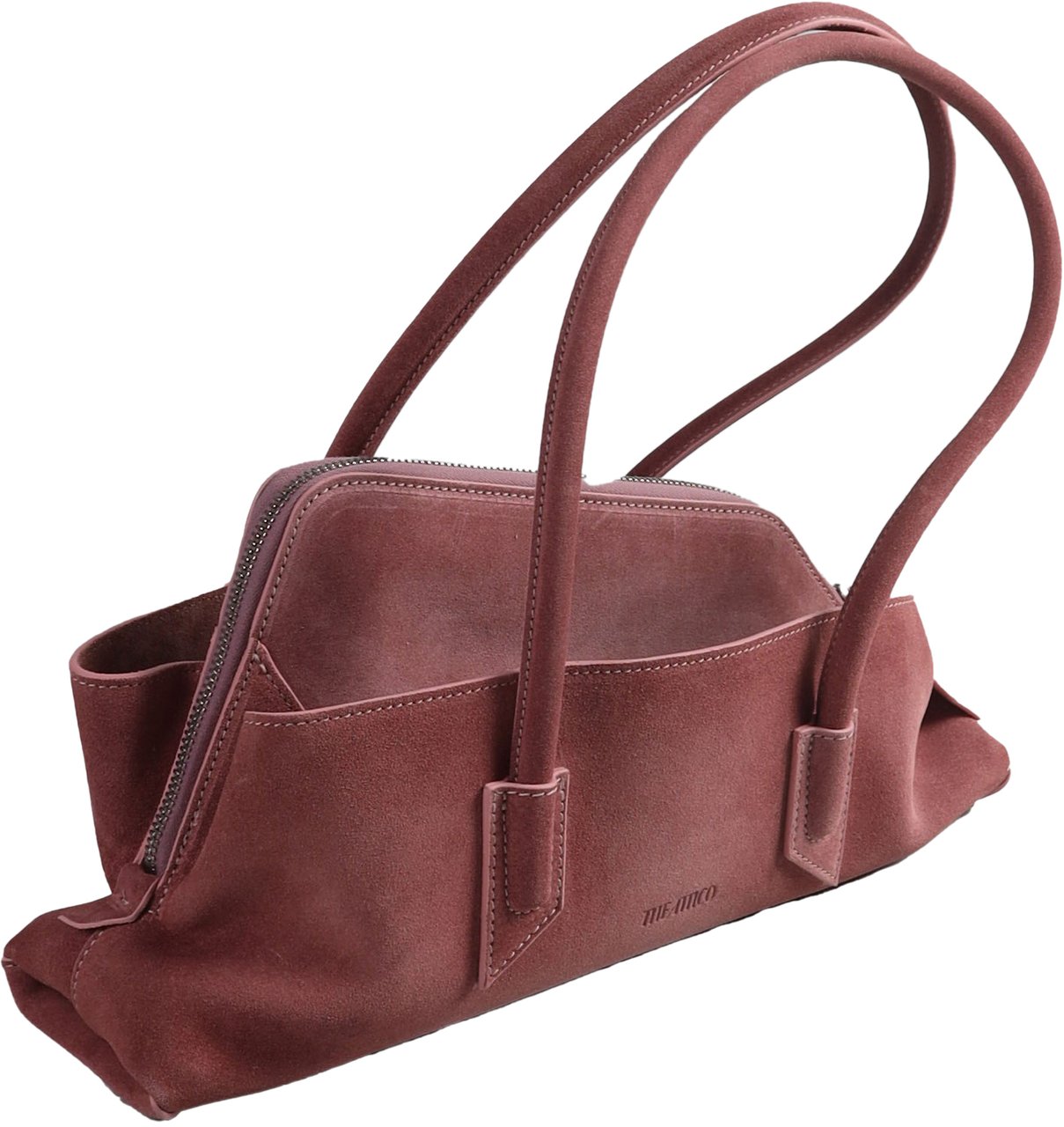 The Attico La Passeggiata Small' Top Handle Bag Roze