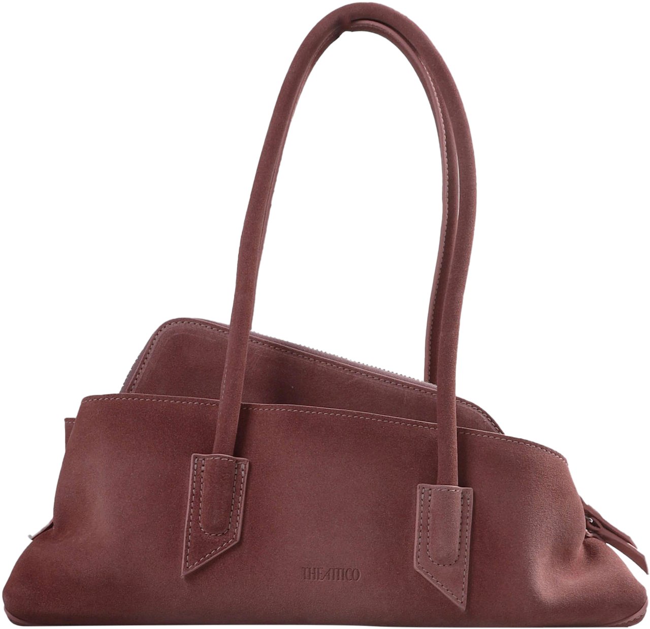 The Attico La Passeggiata Small' Top Handle Bag Roze