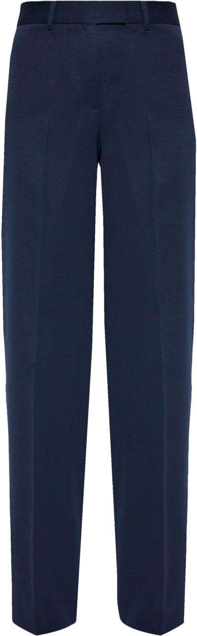 The Attico The Attico Long Pants Navy Blauw