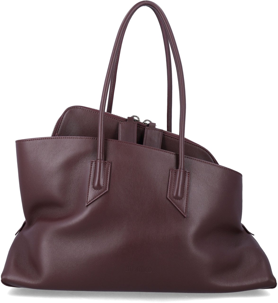 The Attico La Passegiata Medium Plum Paars