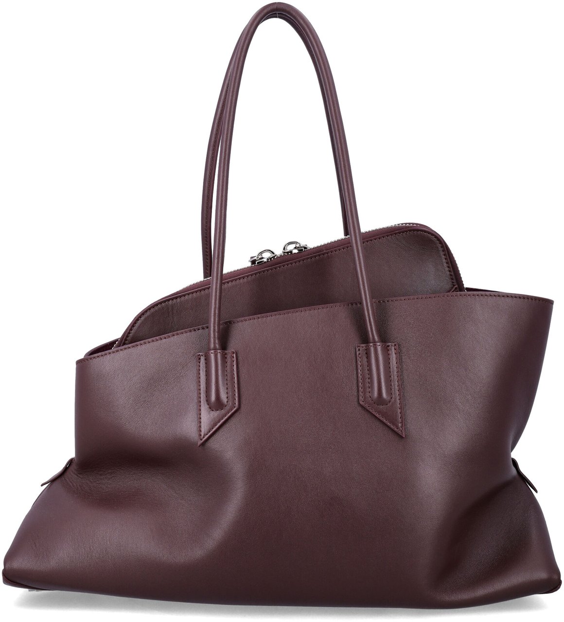 The Attico La Passeggiata Medium Plum Paars