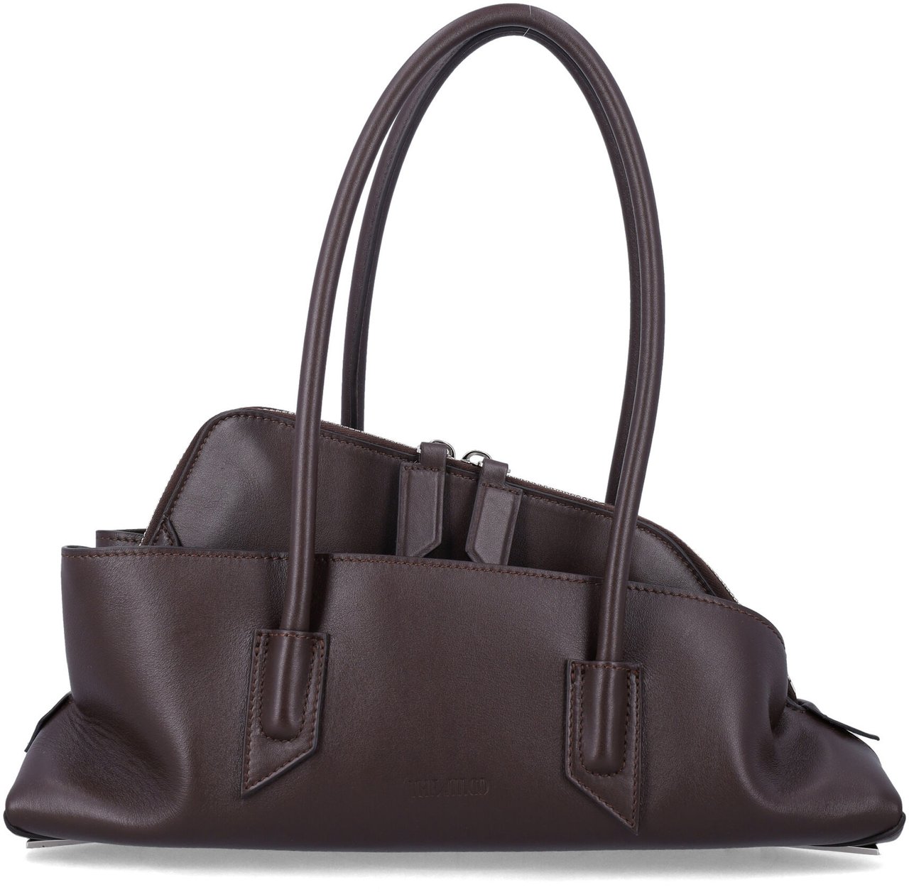 The Attico La Passegiata Small Dark Brown Bruin