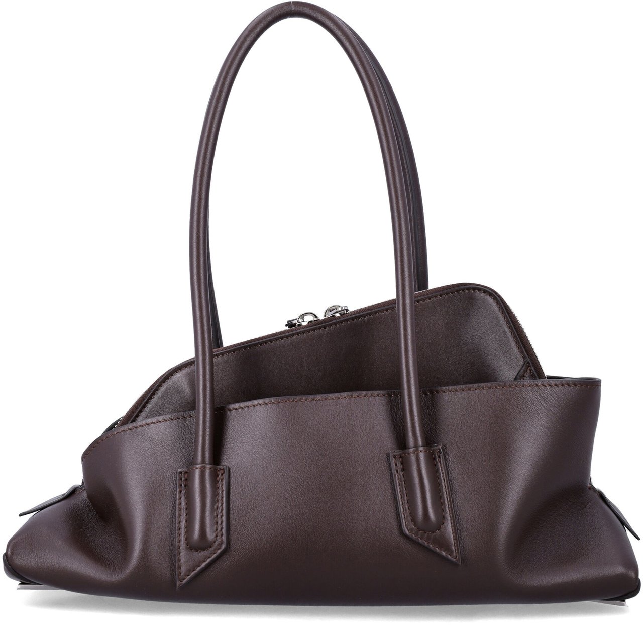 The Attico La Passegiata Small Dark Brown Bruin