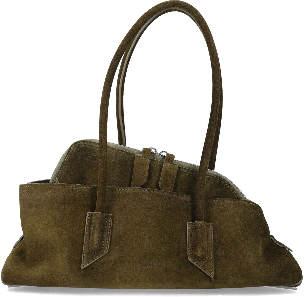 The Attico La Passegiata Small Khaki Bruin