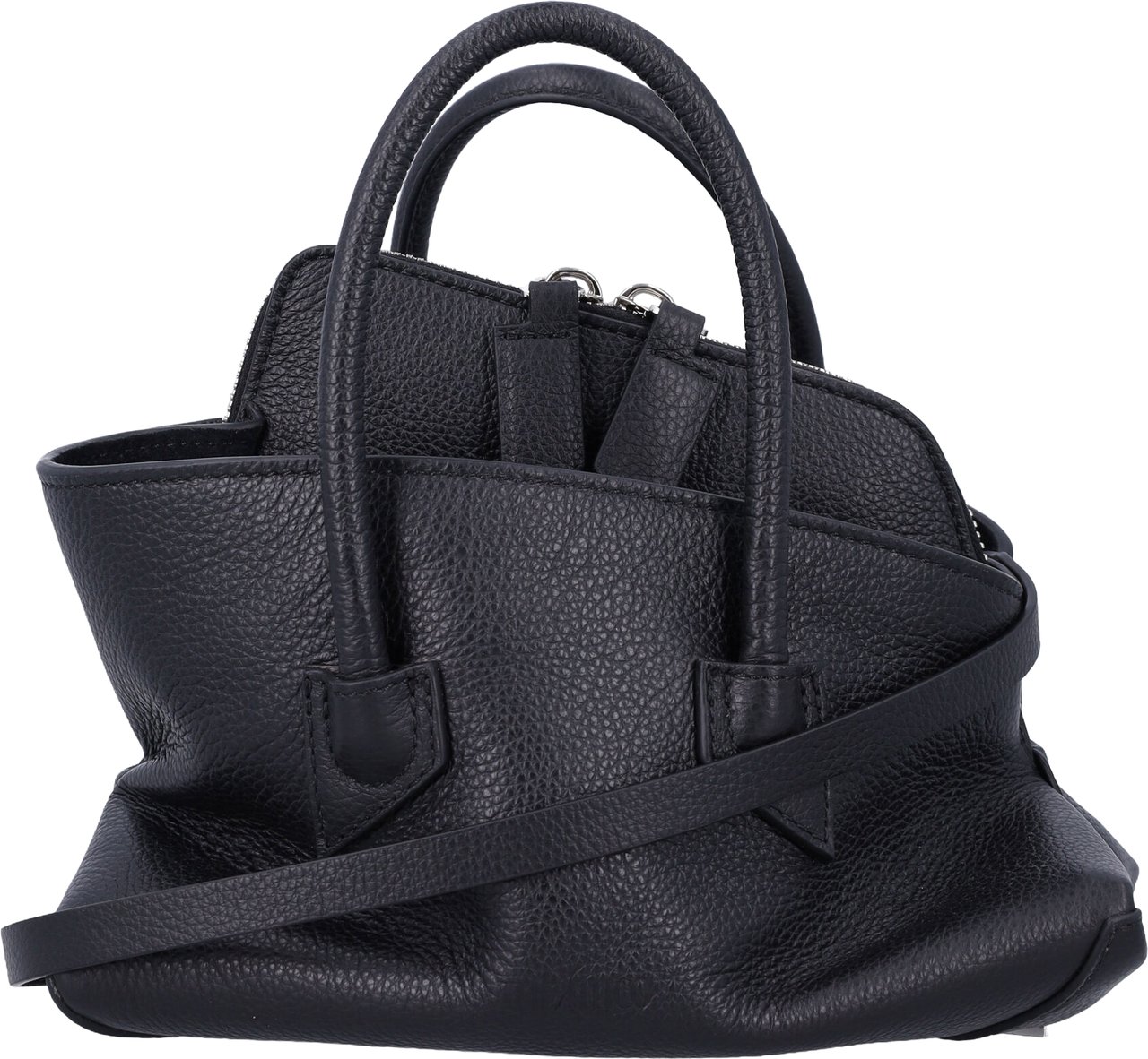 The Attico La Passeggiata Mini Nero Zwart