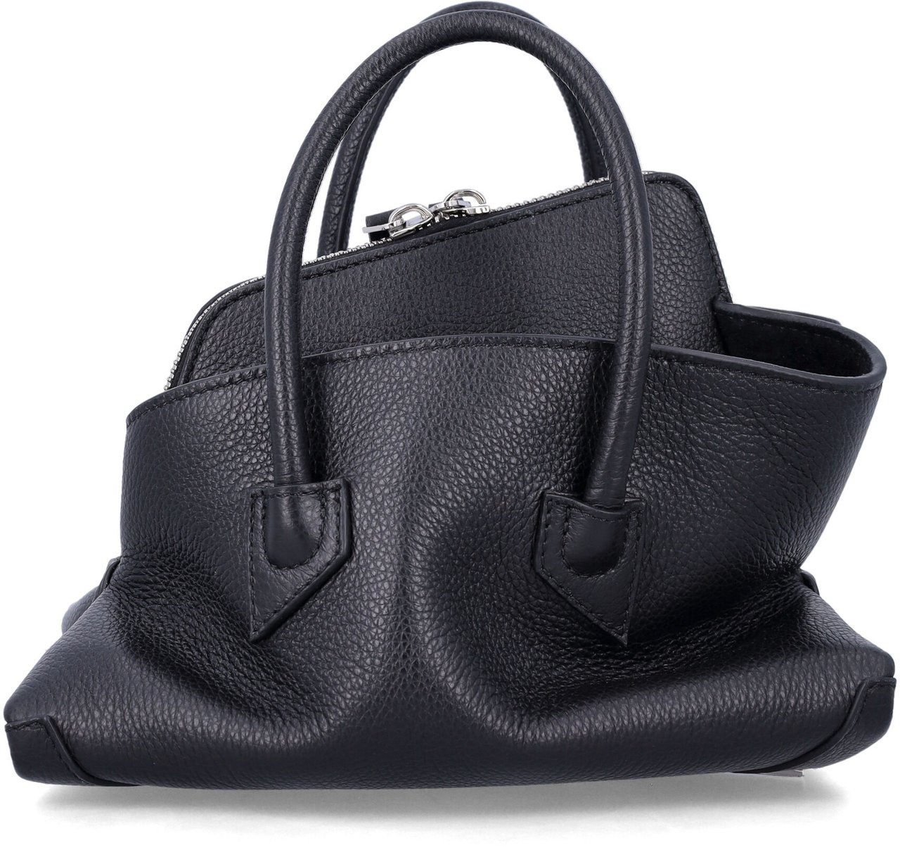 The Attico La Passeggiata Mini Nero Zwart