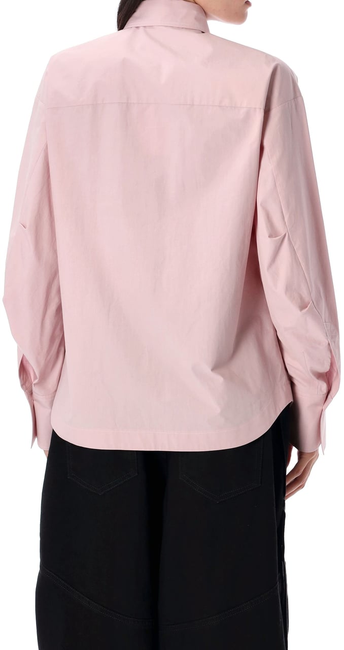 The Attico Diano Shirt Pastel Pink Roze