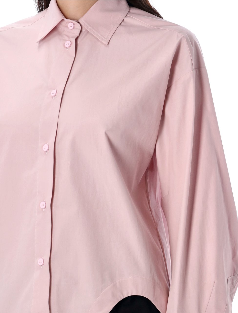 The Attico Diano Shirt Pastel Pink Roze