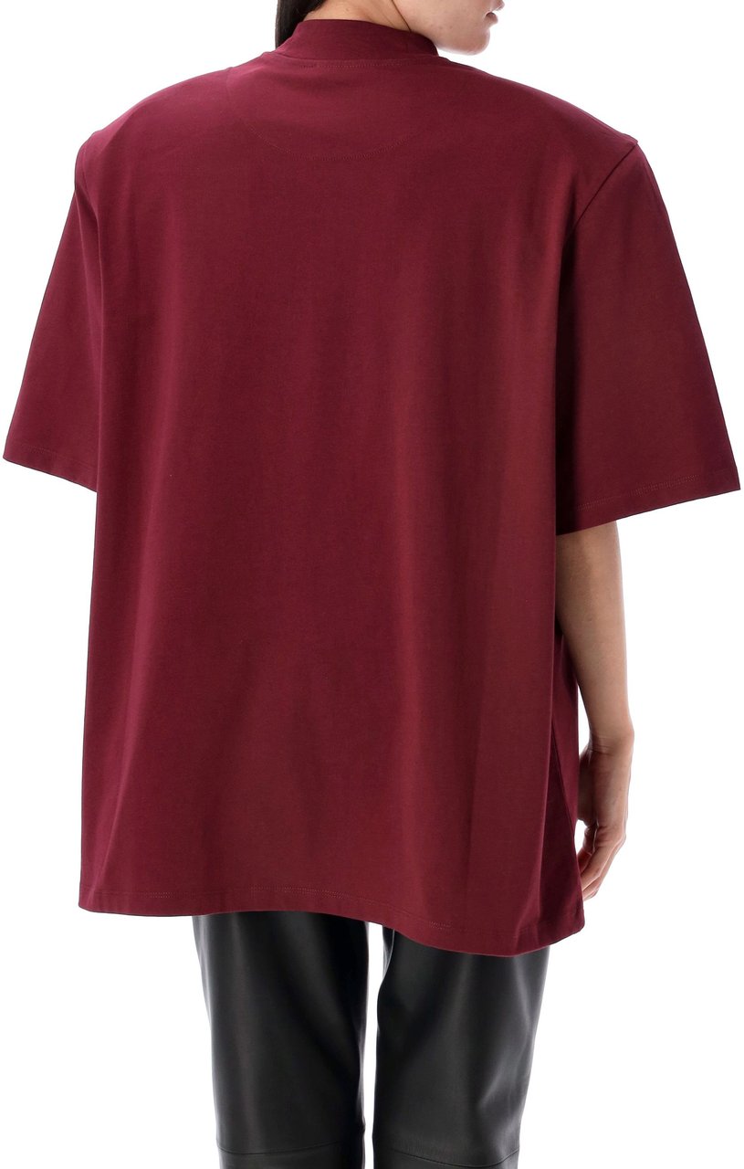 The Attico Classic Tshirt Viola Paars
