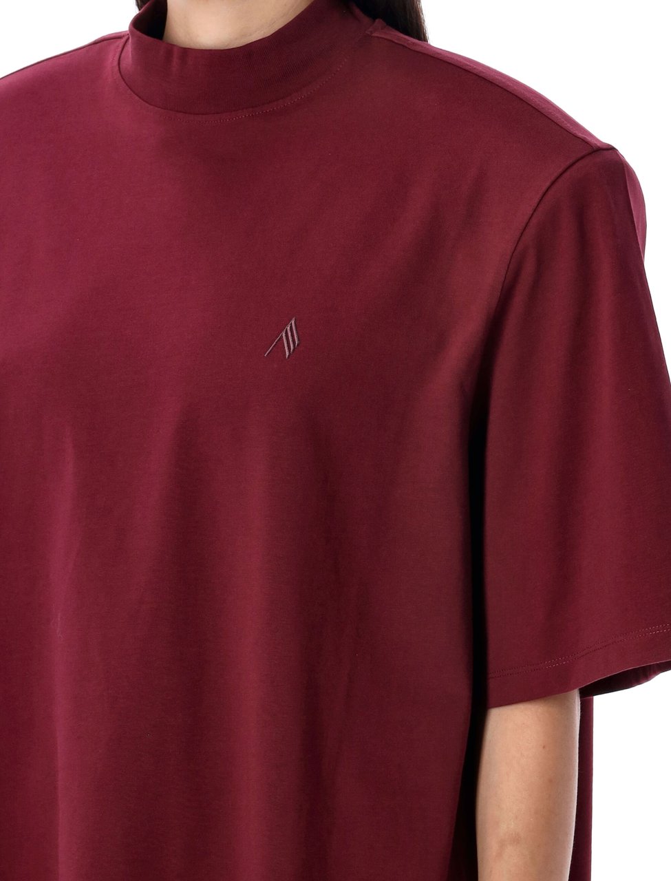 The Attico Classic Tshirt Viola Paars