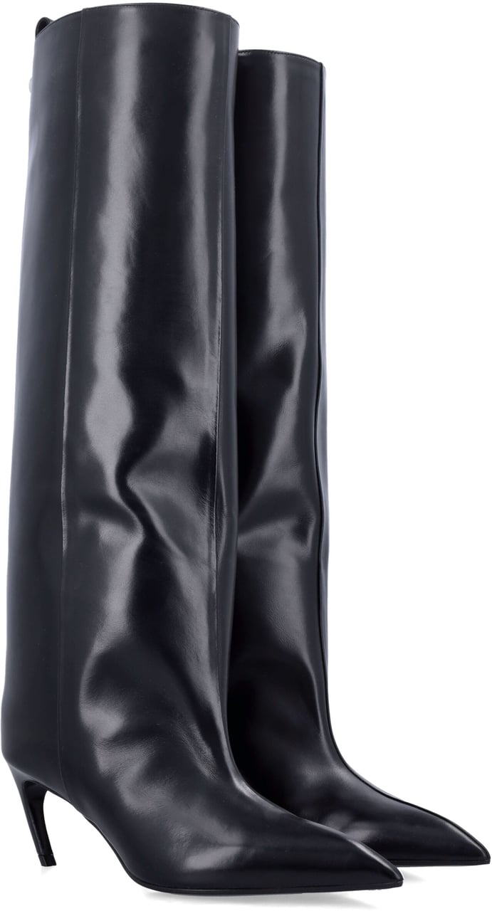 The Attico Lea Boot 65 Nero Zwart