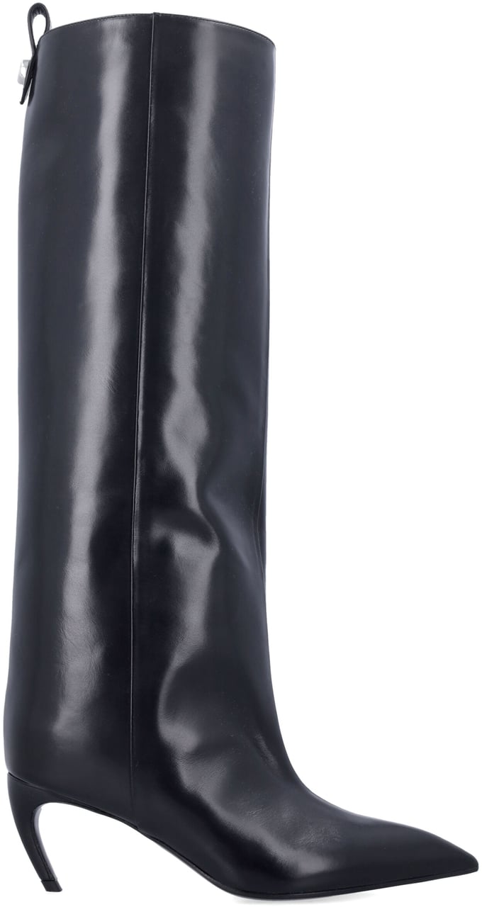 The Attico Lea Boot 65 Nero Zwart