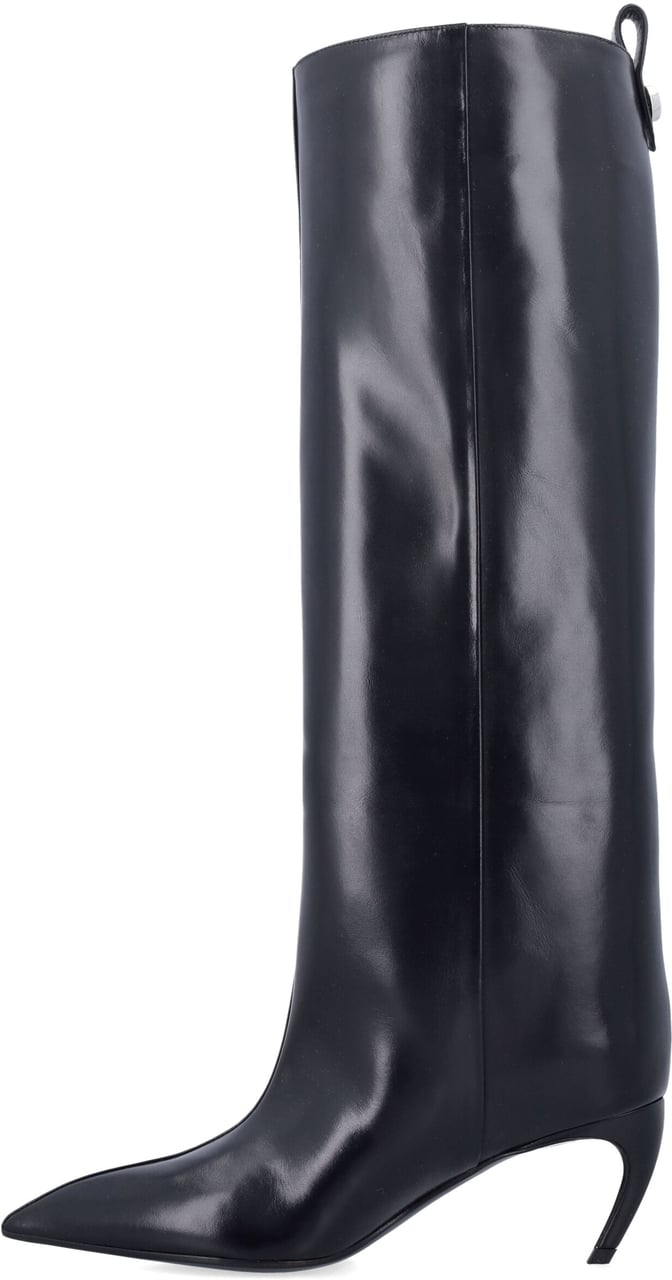 The Attico Lea Boot 65 Nero Zwart