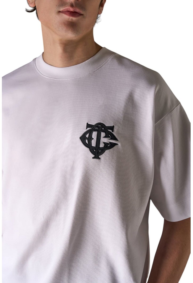 The Couture Club Heren T-Shirt Wit