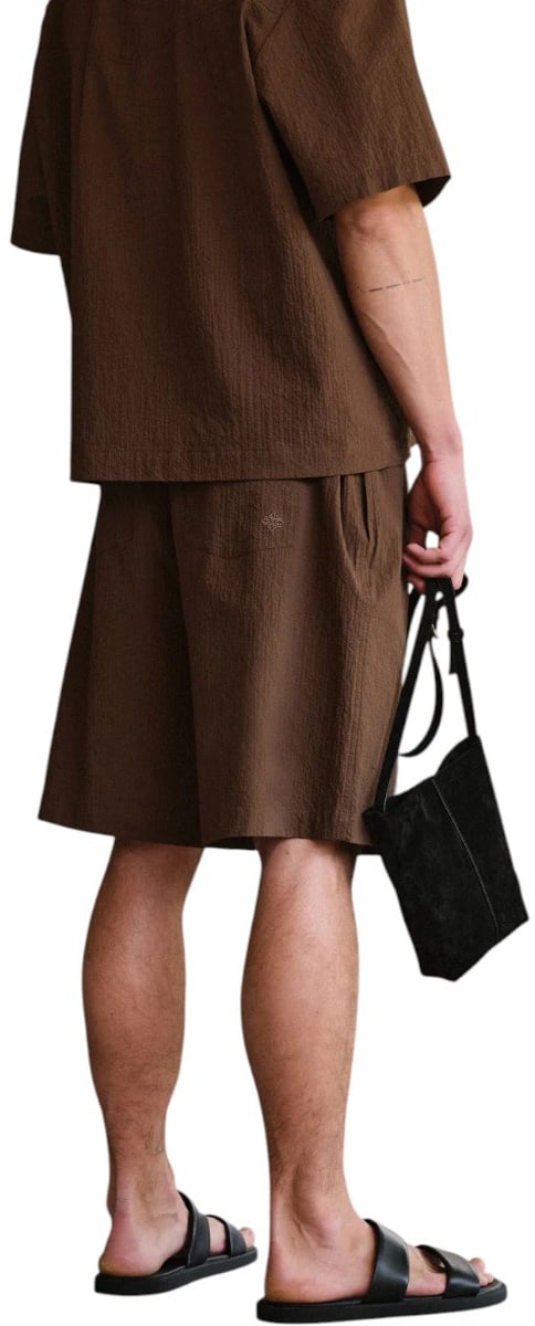 The Couture Club Heren Korte Broek Bruin