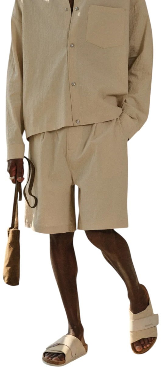 The Couture Club Heren Korte Broek Bruin