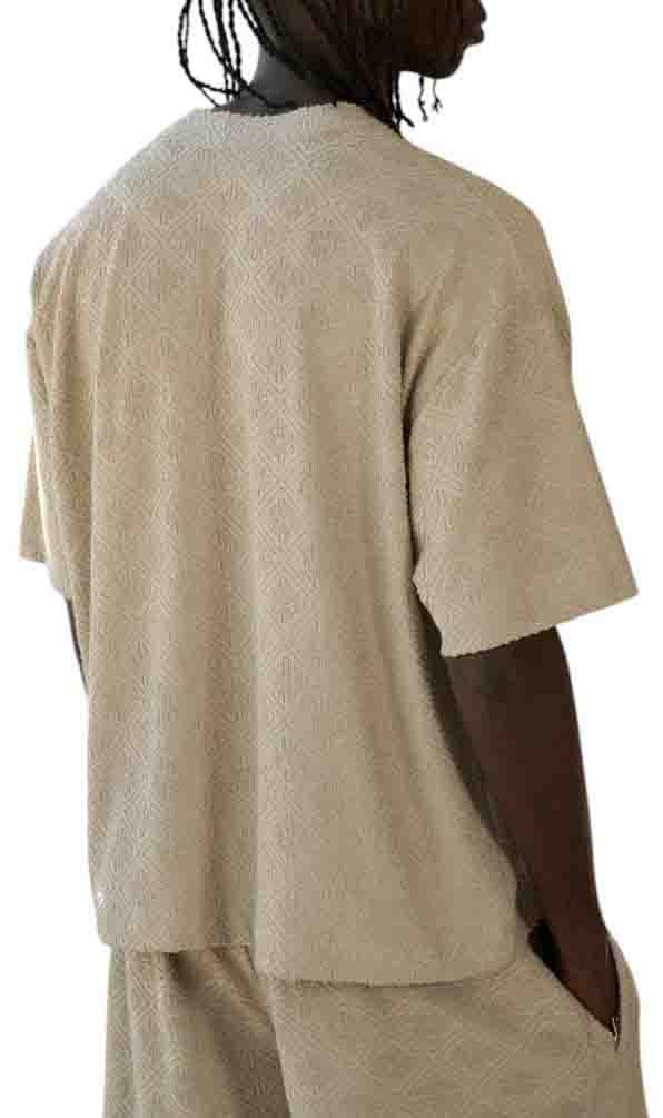 The Couture Club Heren T-Shirt Bruin