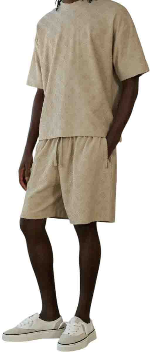 The Couture Club Heren Korte Broek Bruin