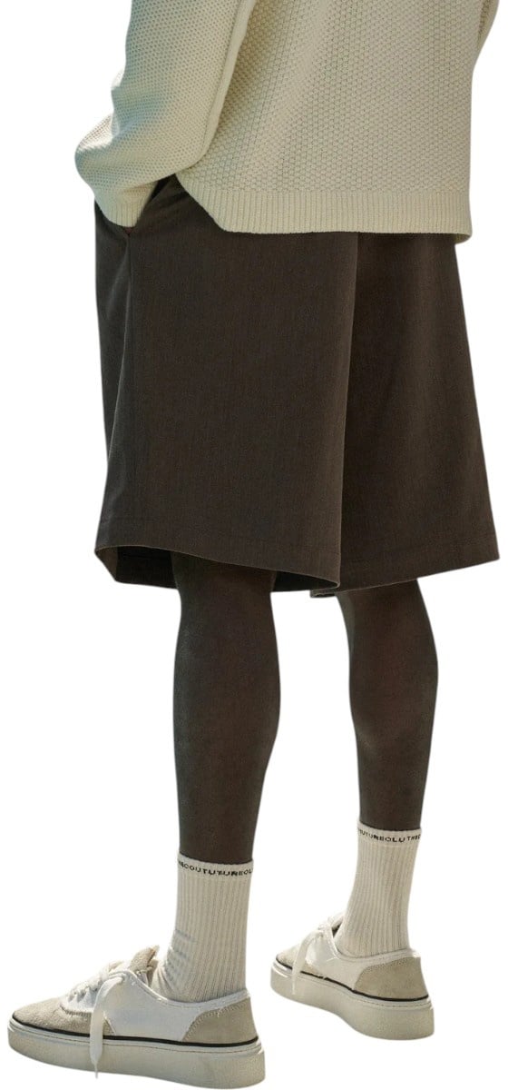The Couture Club Heren Korte Broek Bruin