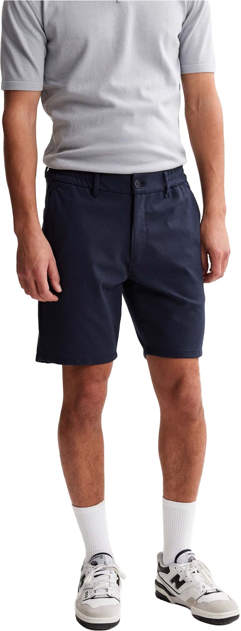 The GoodPeople The Goodpeople Harlem Shorts Donkerblauw 10000301 Blauw
