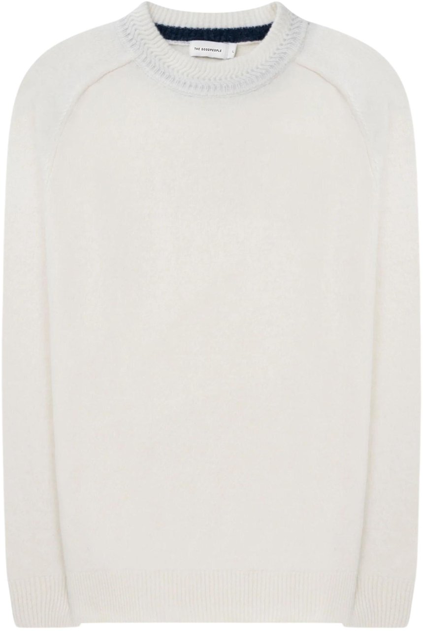 The GoodPeople The Goodpeople Kiosk Truien Off White 24020103 Wit