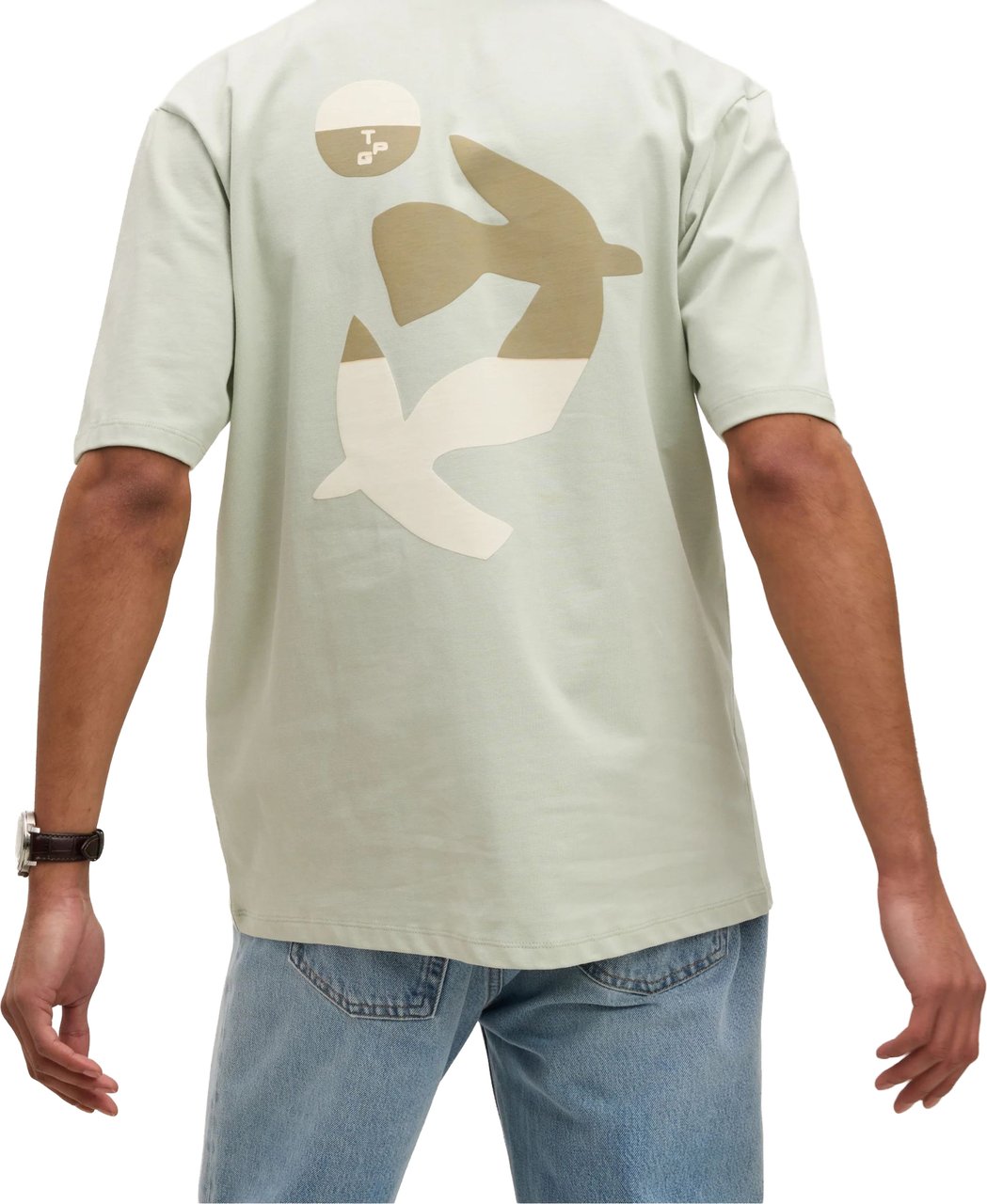 The GoodPeople The Goodpeople Titan T-shirts Mint Groen 25010919 Groen