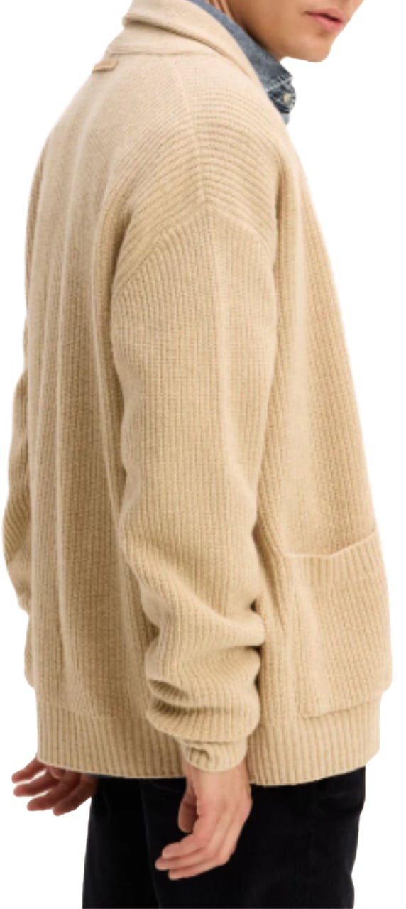 The GoodPeople The Goodpeople Kardigan Vesten Beige 25020120 Beige
