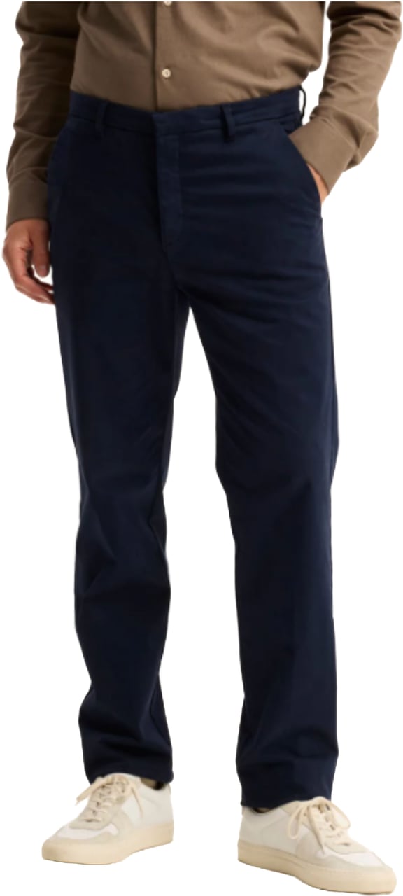 The GoodPeople The Goodpeople Bchino Chino Donkerblauw 25020506 Blauw