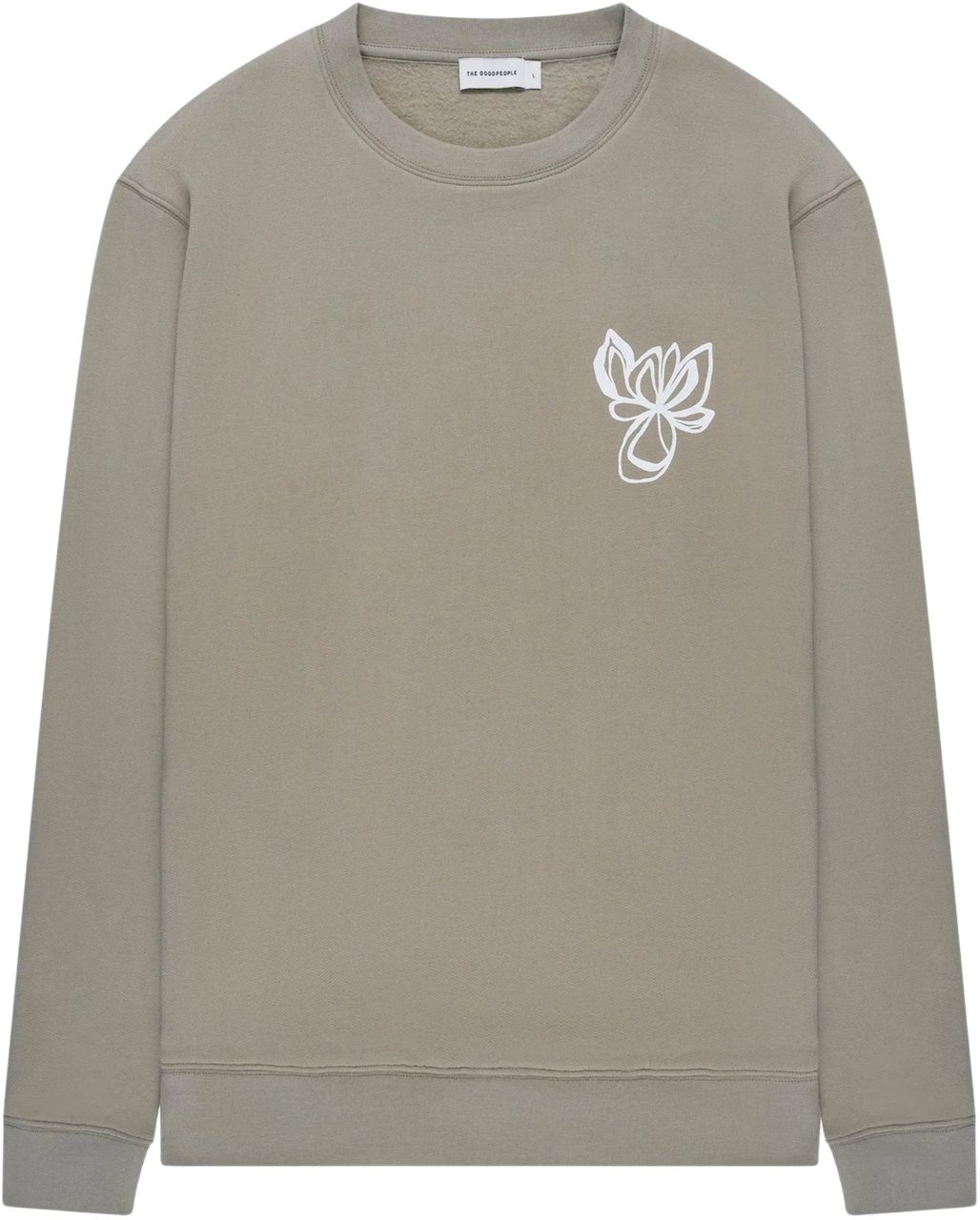 The GoodPeople The Goodpeople Lito Sweaters Khaki 25020703 Groen