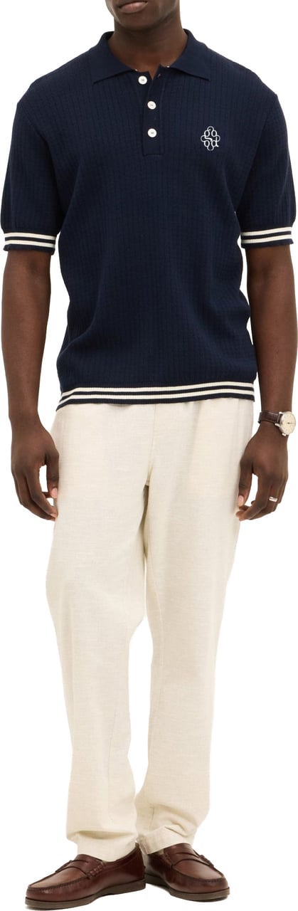 The GoodPeople The Goodpeople Pioneer Polos Donkerblauw 26010809 Blauw