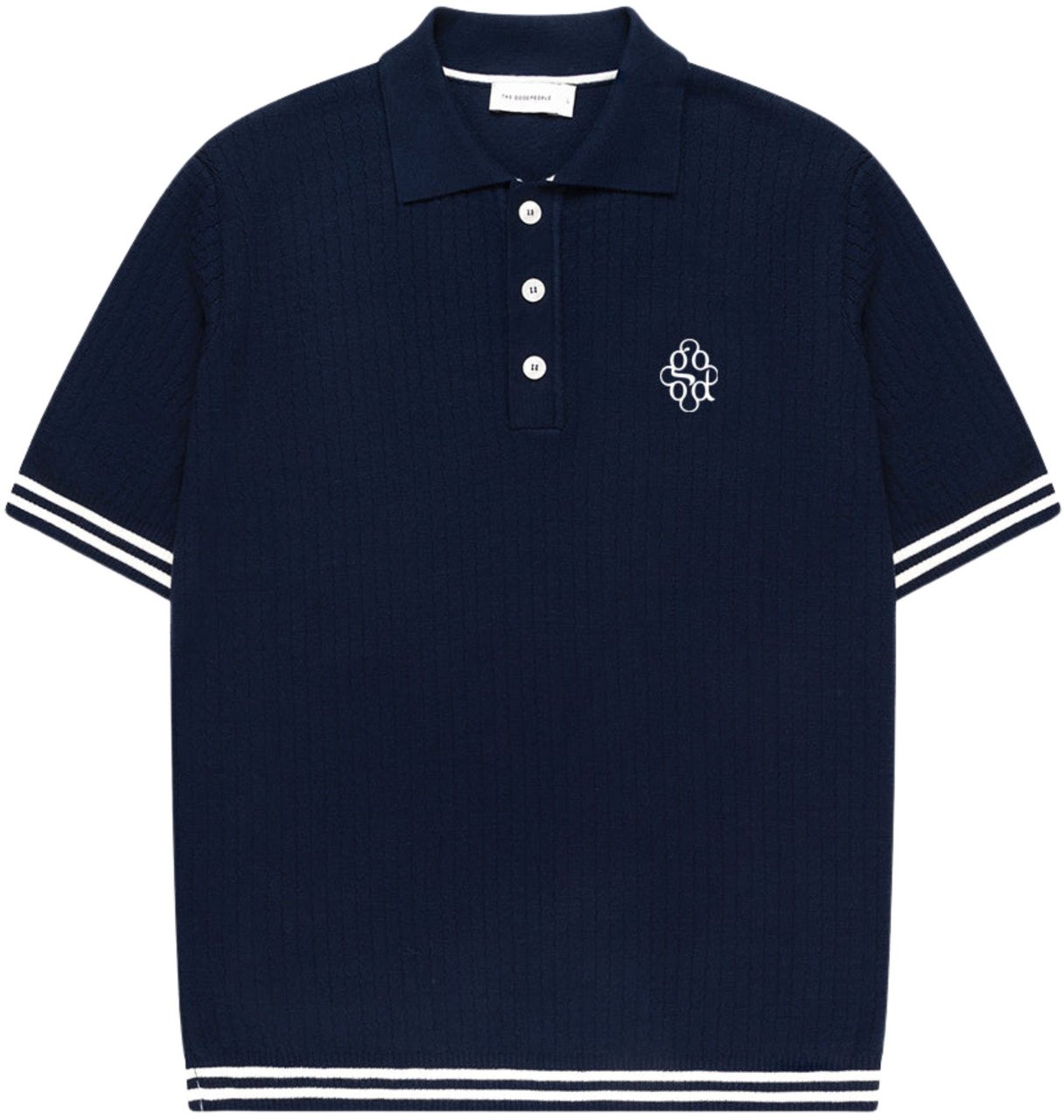The GoodPeople The Goodpeople Pioneer Polos Donkerblauw 26010809 Blauw