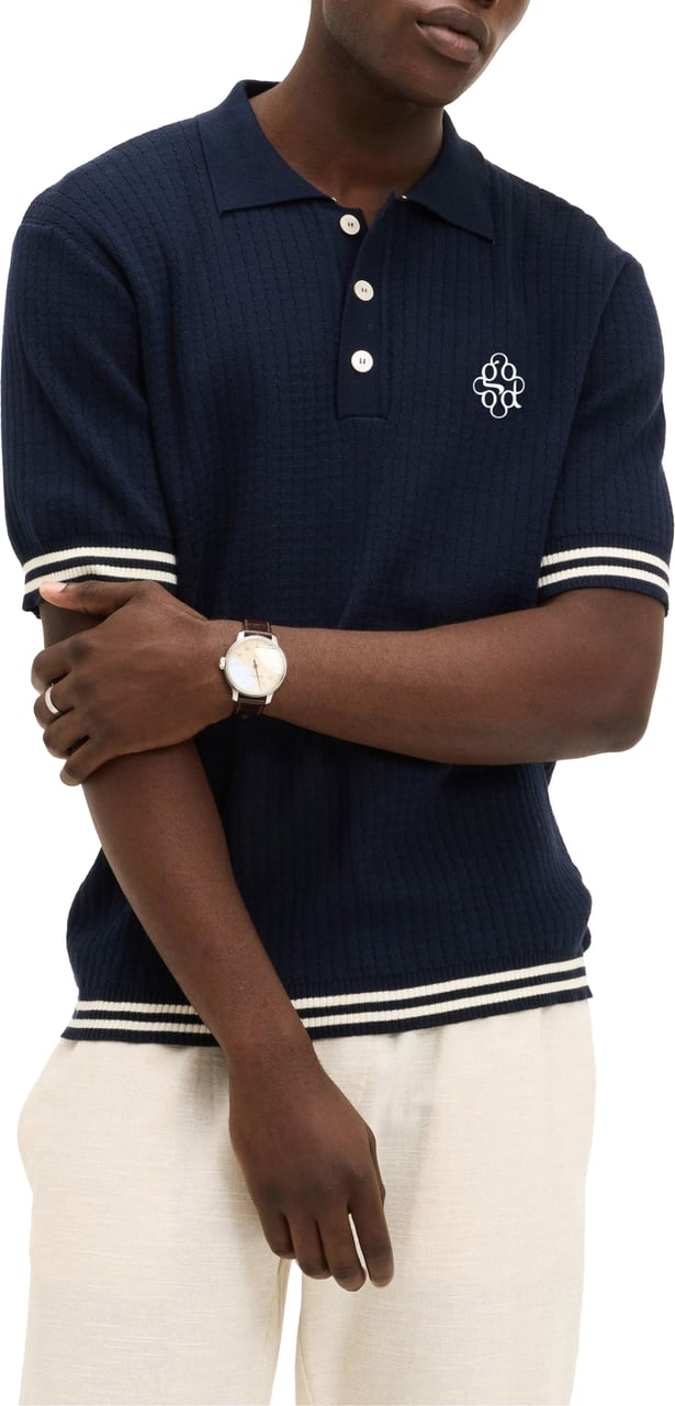 The GoodPeople The Goodpeople Pioneer Polos Donkerblauw 26010809 Blauw