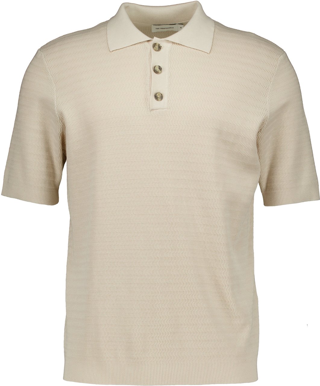The GoodPeople The Goodpeople Pstructure Polos Zand 26010811 Beige