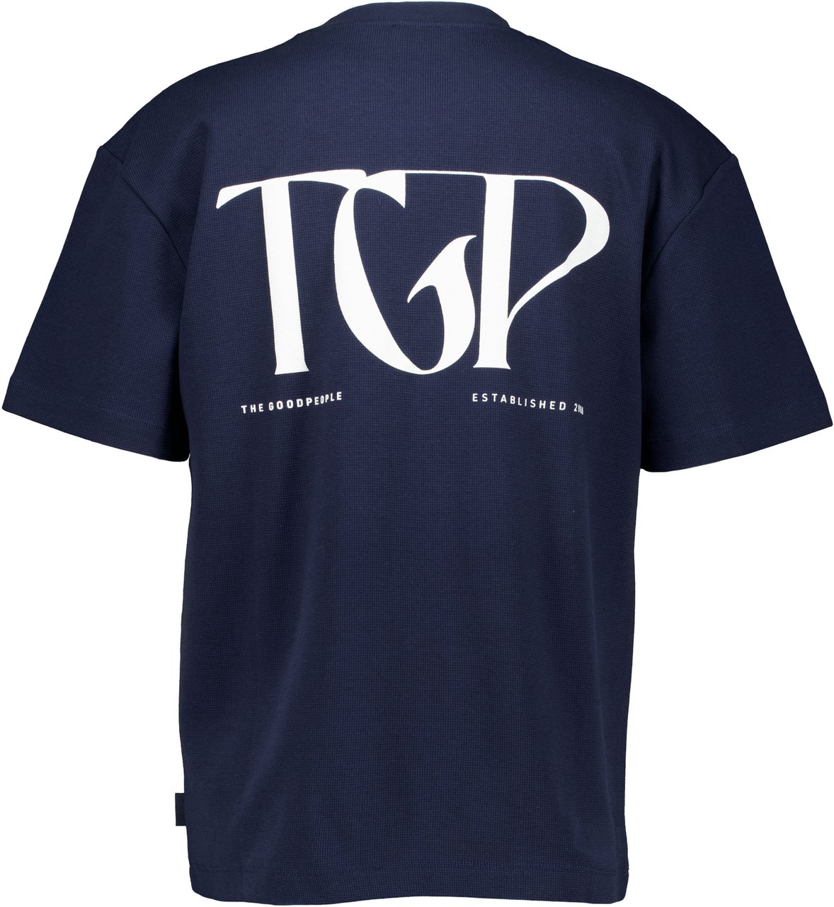 The GoodPeople The Goodpeople Ton T-shirts Donkerblauw 26010906 Blauw
