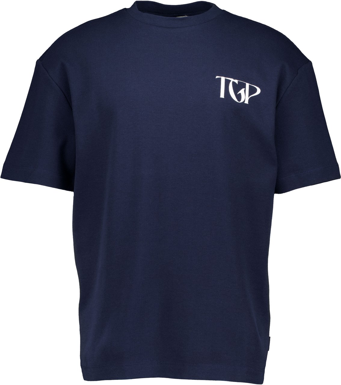The GoodPeople The Goodpeople Ton T-shirts Donkerblauw 26010906 Blauw