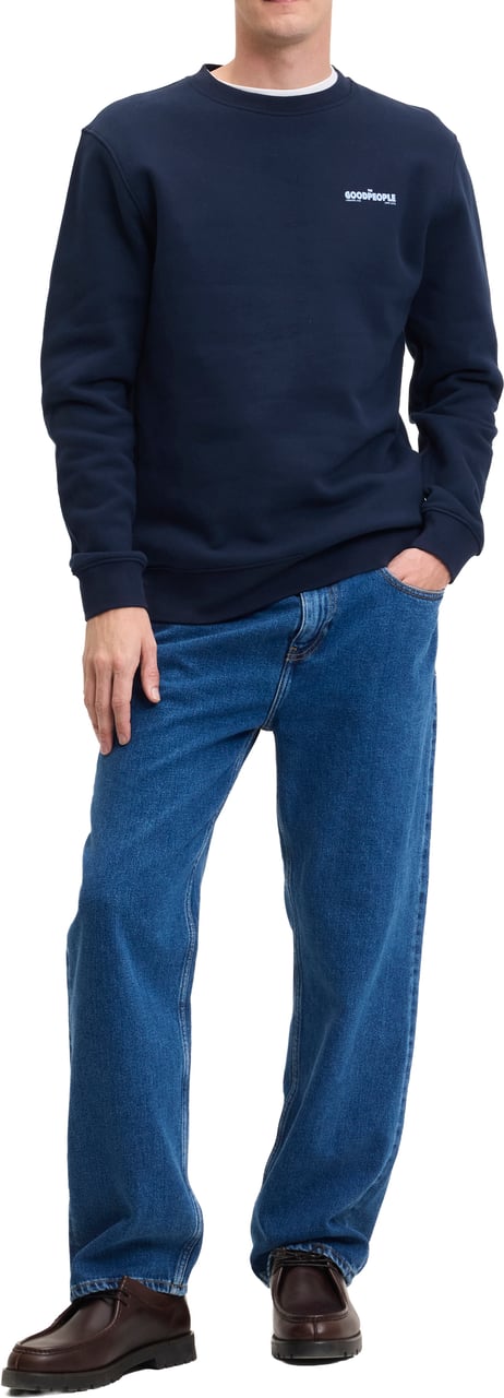 The GoodPeople - Lito - 26020700 - 7800 Navy Blauw