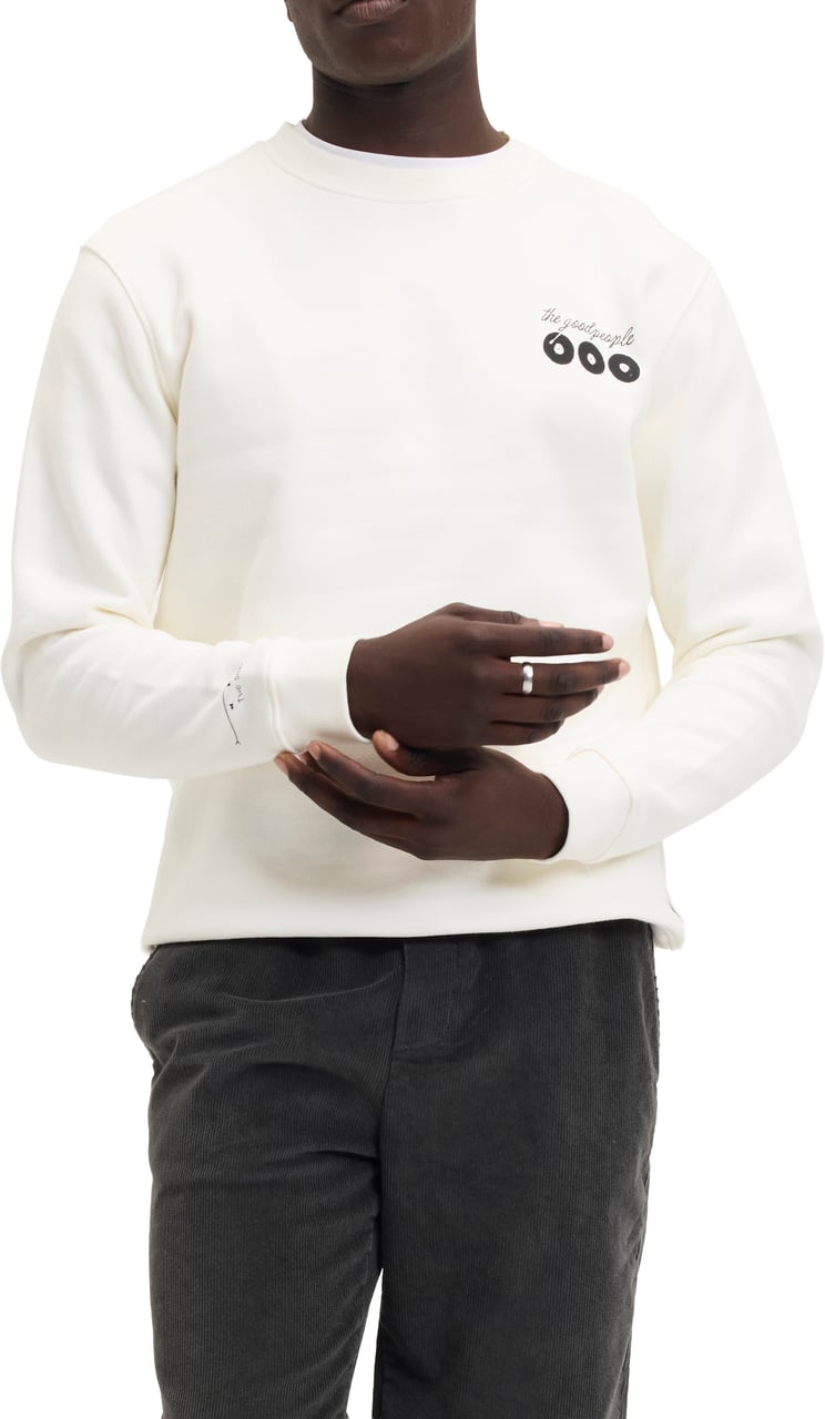 The GoodPeople - Laurent - 26020707 - 1100 Off white Wit