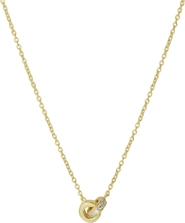 The House Of Blinckers THOB Collier 40.22406 14k Geelgoud Ring met diamant 0,05crt H SI Diamant 5 x 2mm 39 - 42cm Goud