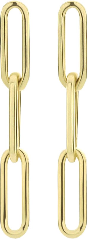 The House Of Blinckers THOB Oorbellen 40.23826 14k Geelgoud Closed Forever 3mm x 20mm Goud