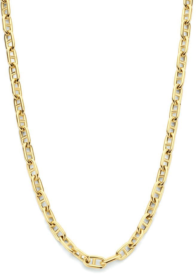 The House Of Blinckers THOB Collier 40.24454 14k Geelgoud Paperclip met Balkje Anker Schakel 5.8mm 45cm Goud
