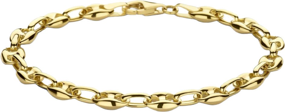 The House Of Blinckers THOB Armband 40.25120 14k Geelgoud Koffieboon 5.8mm 18cm Goud