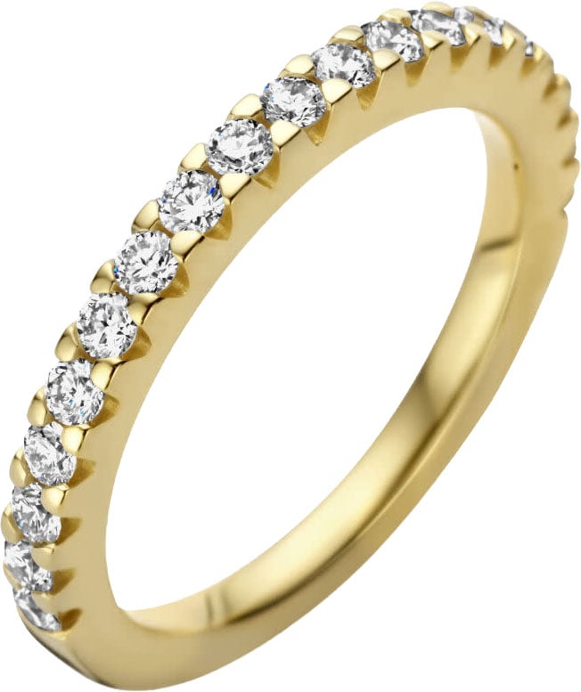 The House Of Blinckers THOB Ring 40.26778/17.75 14k Geelgoud met 0.50ct H SI Briljant geslepen Diamant Maat 17,75 Goud