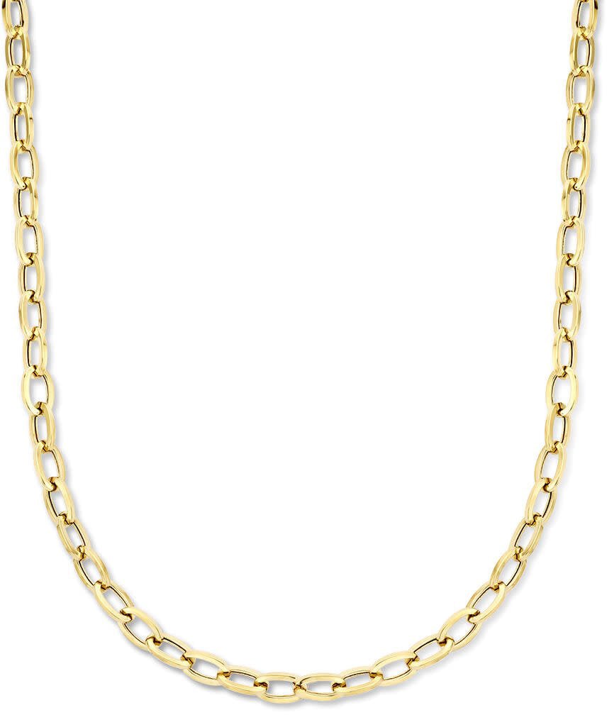 The House Of Blinckers THOB Collier 40.27296 14k Geelgoud Paperclip 45cm Goud