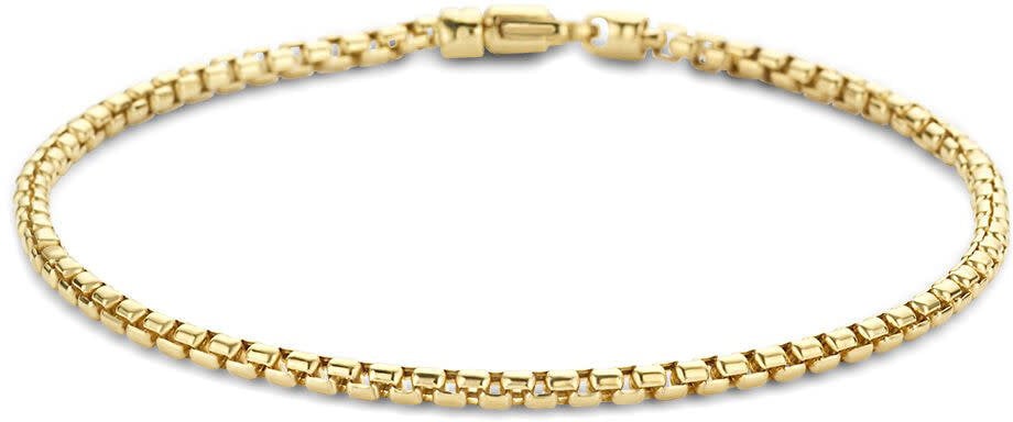 The House Of Blinckers THOB Armband 40.27310 20cm 14k Geelgoud Venetiaan Bol 2.5mm 20cm Goud