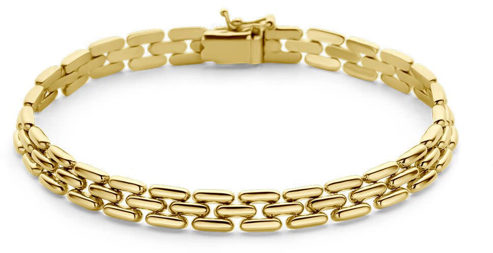 The House Of Blinckers THOB Armband 40.28892 14k Geelgoud Panter 6,5mm 20cm Goud