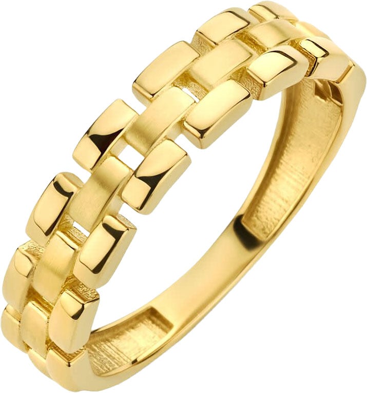 The House Of Blinckers THOB Ring 40.30478/64 14k Geelgouden Schakel Maat 64 Goud