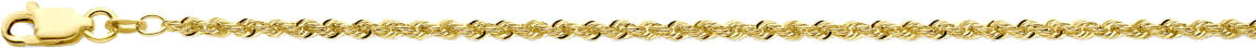 The House Of Blinckers THOB Collier 40.30984/4514k Geelgoud Koort 2,2mm Massief 45cm Goud