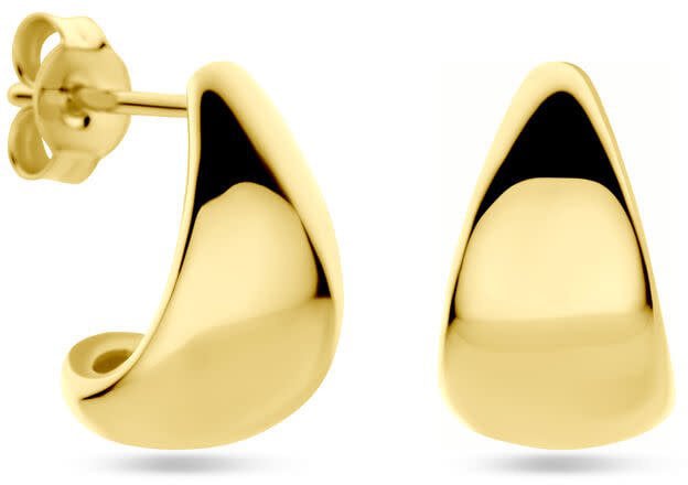The House Of Blinckers THOB Oorbellen 40.32046 14k Geelgoud Druppel 8.5mm 14mm Goud