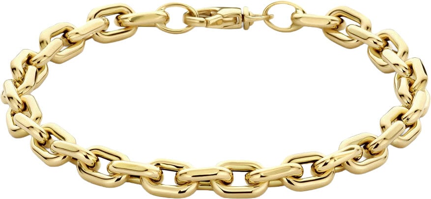 The House Of Blinckers THOB Armband 40.33133 14k Geelgoud Schakel 6mm 19cm Goud